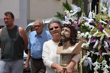 Misa y procesión de la Virgen de la Paloma en La Viña (Foto Francisco Javier Santana)